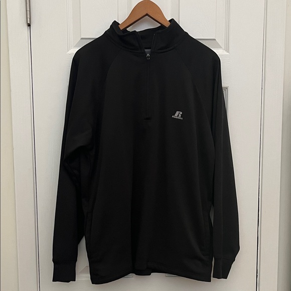 Russell Athletic Other - Russell Athletic Black Quarter-Zip Pullover